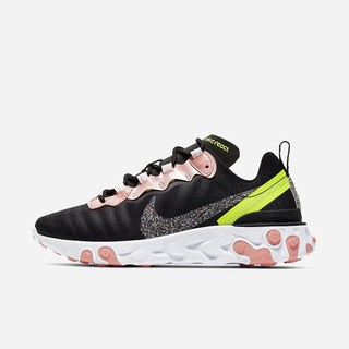 Pantofi Casual Nike React Element 55 Premium Dama Negrii Corai Roz Deschis | SNLB-67548